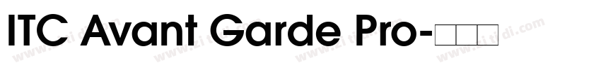ITC Avant Garde Pro字体转换